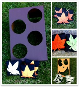 Fall Toss Game -The Sewing Loft