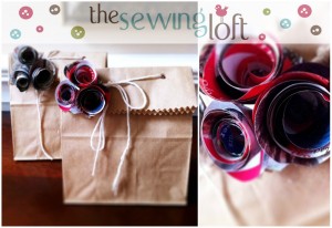 Easy Gift Wrap -The Sewing Loft