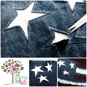 Reverse Applique Small Collage