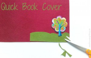Quick Book Cover - TheSewingLoftBlog.com