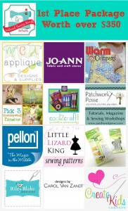 National Sewing Month 1st Place Prize Package