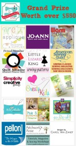 National Sewing Month Grand Prize -The Sewing Loft