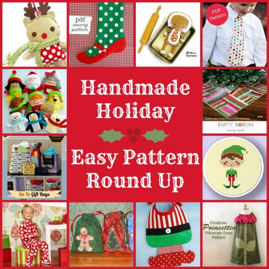 Easy Sew Holiday Patterns  Round Up of Easy Christmas Patterns