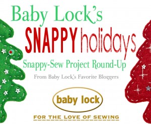 Baby Lock’s Snappy Holidays: Quilted Trees Tutorial