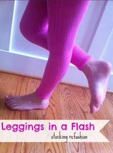 leggings in a flash TheSewingLoft.com