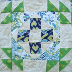 3-D Quilt Block via TheSewingLoft.com