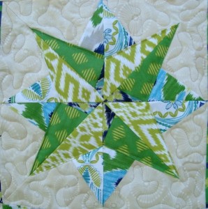 Quick as a Fox Block 4- Paper Pieced Star