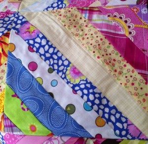 Herringbone Pattern SewAlong with String Quilt Squares