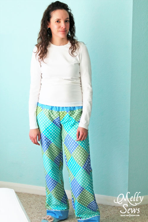 Hit the Hay Pajama Pants: Adult Pajama Pants Sewing Pattern for