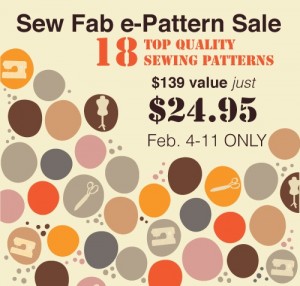 Sew Fab e-pattern sale