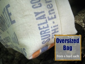 From Feed Sack to Oversized Bag
