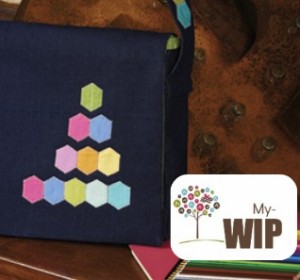 Paper Pieced Messenger Bag designed by The Sewing Loft