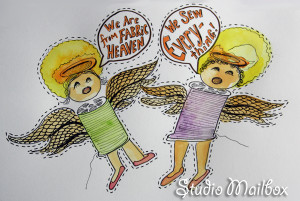 Sewing Cartoon