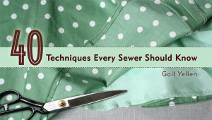 40 Techniques Every Sewer Should Know Class Review and giveaway from Craftsy.