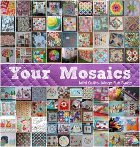 It's time to swap! Mini quilts can be mega fun. These smaller projects are perfect for trying out new techniques. Join us for the swap.