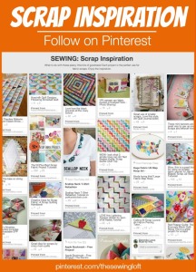 This board is jam packed with some of the most amazing scrap buster projects I have found. Be sure to follow along and keep all those small bits of fabric goodness! The Sewing Loft