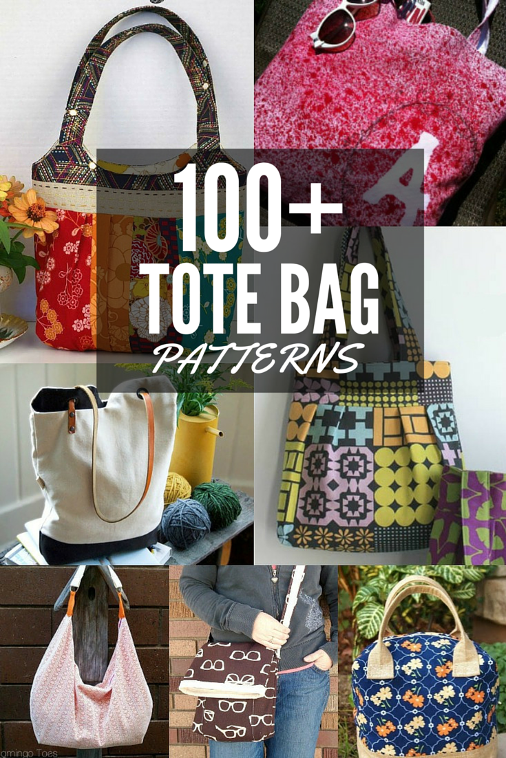 100+ Free Tote Bag Patterns - The Sewing Loft