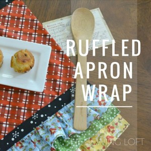 Ruffled Apron Wrap