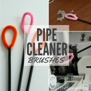 Sewing Machine Pipe Cleaner Brush