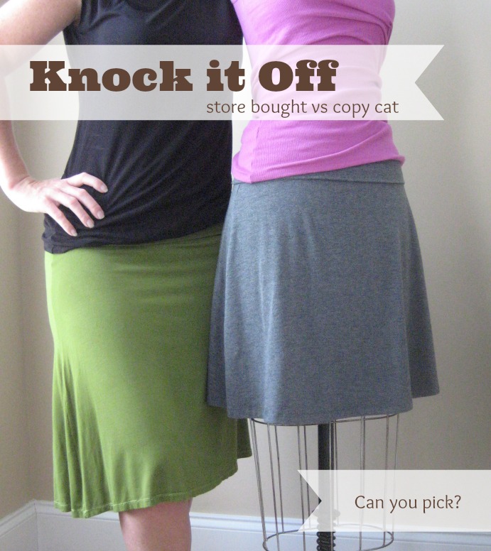 Learn how to knock off your favorite skirt. The Sewing Loft