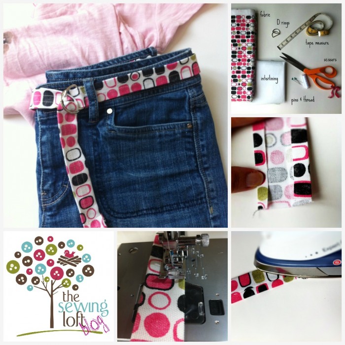 Simple Fabric Belt How To- The Sewing Loft
