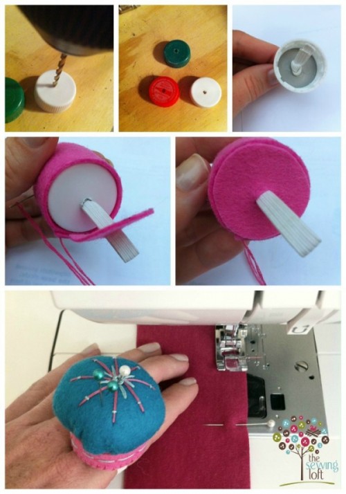 {How To} Pin Cushion Ring - The Sewing Loft