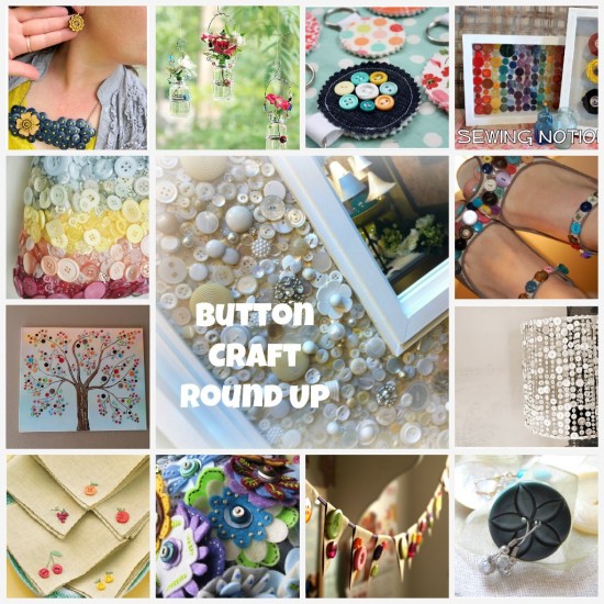 Button Craft Projects - TheSewingLoftBlog.com