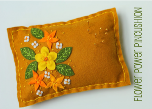 Flower Pin Cushion -The Sewing Loft