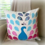 Peacock Pillow - The Sewing Loft