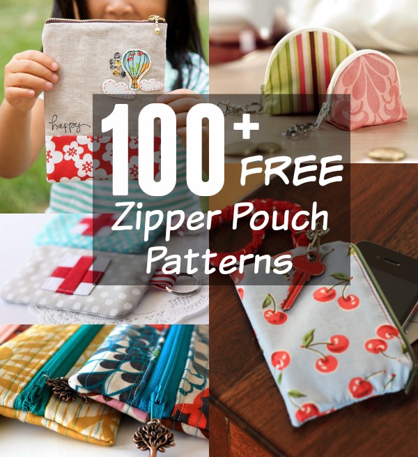 100 Zipper Bag Patterns | The Sewing Loft