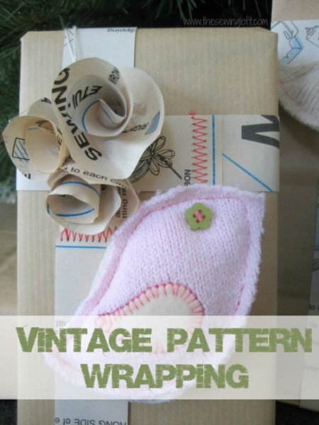 Pattern Gift Wrapping - The Sewing Loft