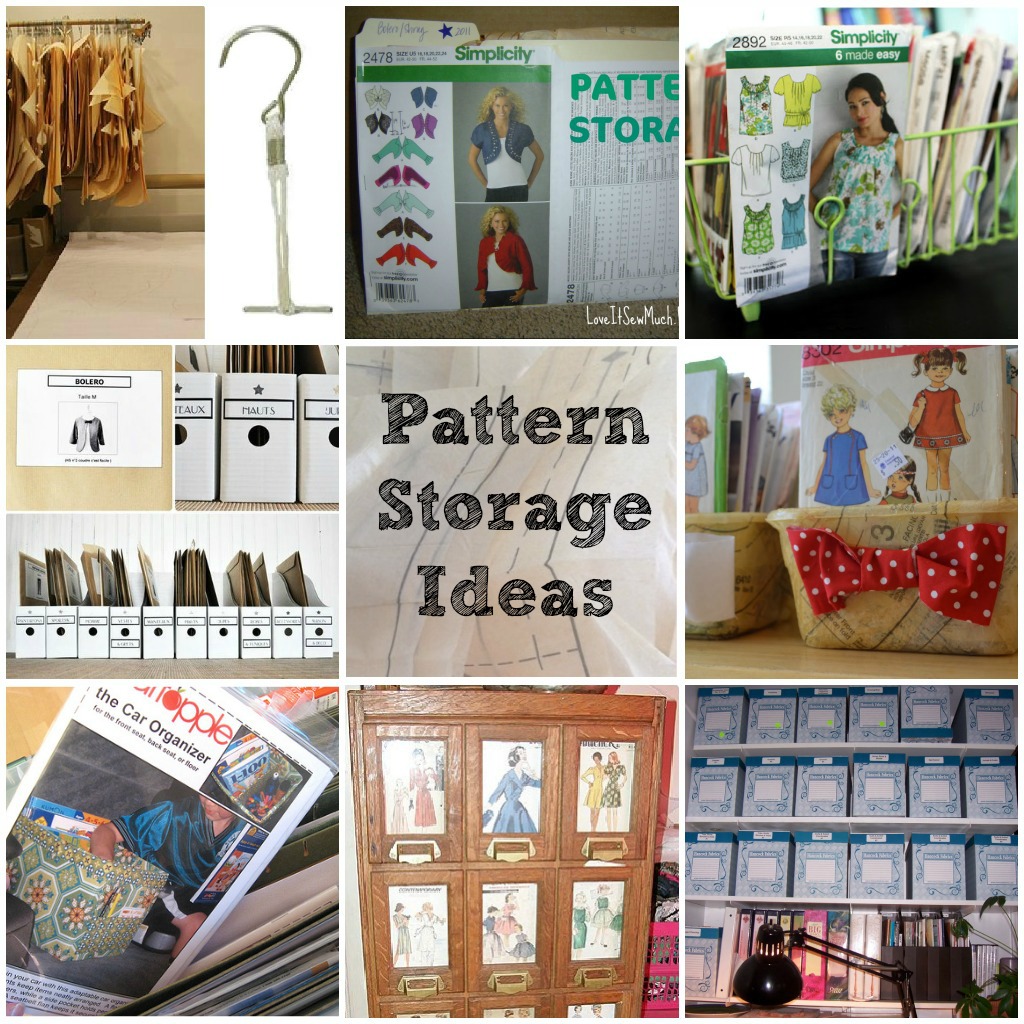 Sewing Pattern Storage Ideas - How I Organize My Sewing Patterns