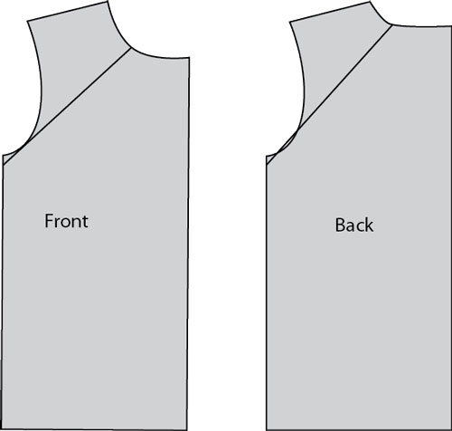 how to cut a shirt pattern