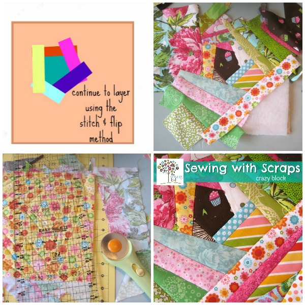 How to Make Fabric from your Scraps - Part 1: Irregular Shaped Scraps