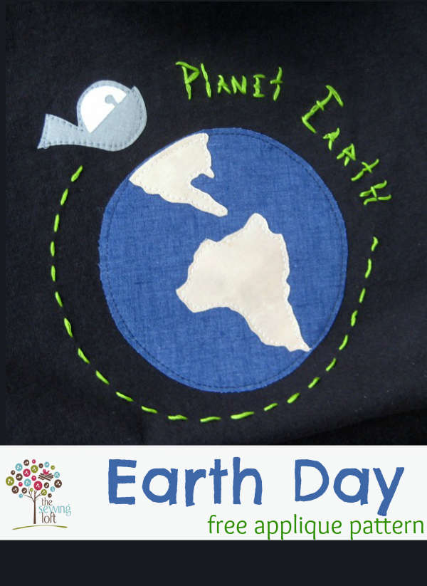 Earth Day Appliqué Design | The Sewing Loft