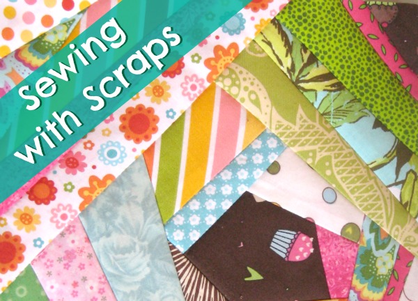 Sewing with Scraps on The Sewing Loft #scrapfabric