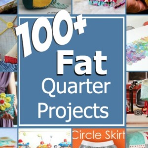 100 plus fat quarter projects. All patterns are free with step by step instructions. The Sewing Loft #sewing #fatquarter
