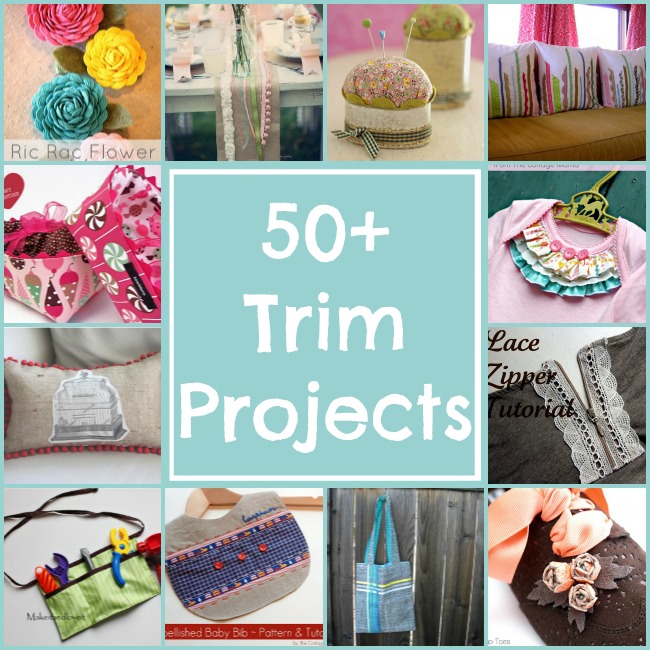 50+ Trim Projects Round Up | The Sewing Loft