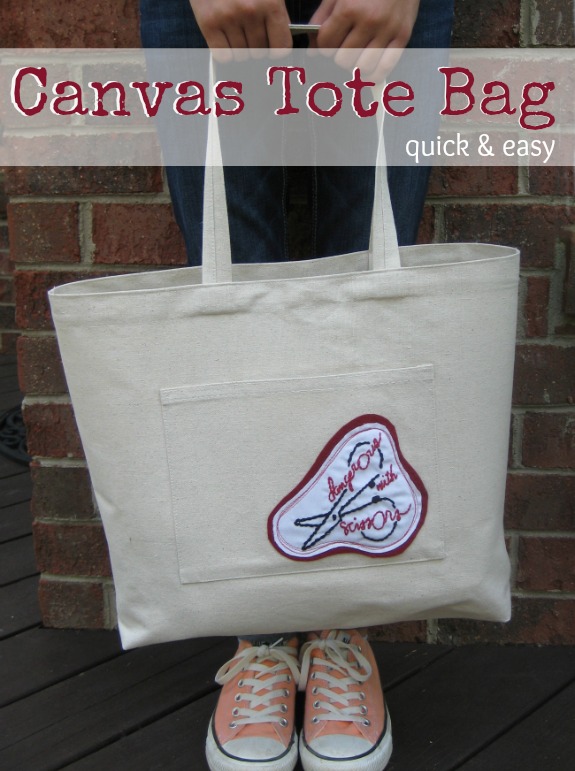 Quick & Easy Tote Bag | The Sewing Loft