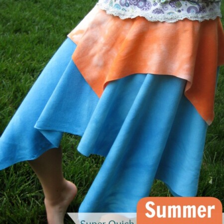 Quick Summer Skirt | The Sewing Loft