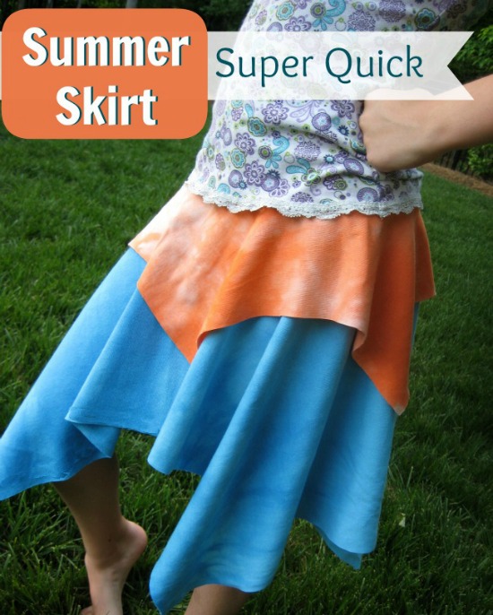 Quick and East Summer Skirt | The Sewing Loft