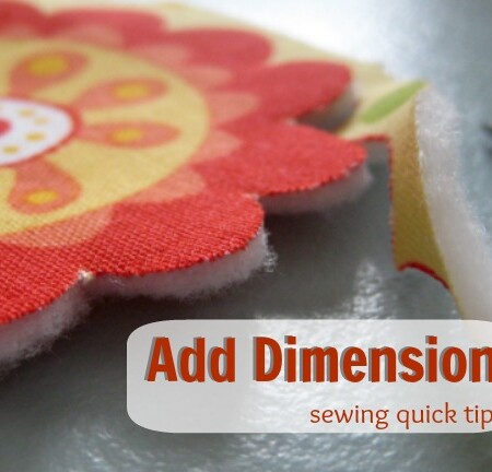 Fusible Fleece Adds Dimension | The Sewing Loft
