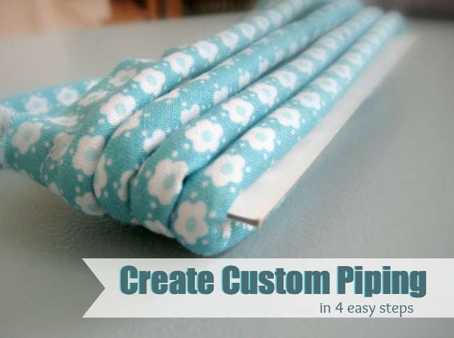 Pillow Piping Made Easy - The Sewing Loft