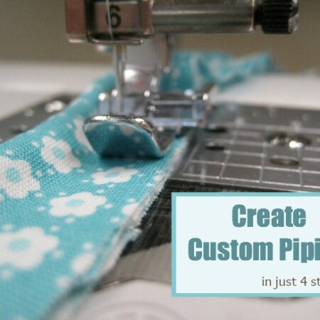 Learn How To Create Custom Piping | The Sewing Loft
