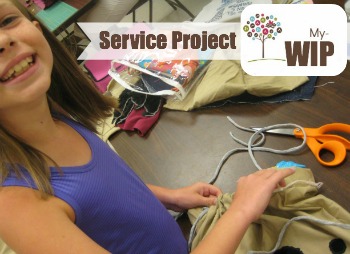 Service Project WIP | The Sewing Loft