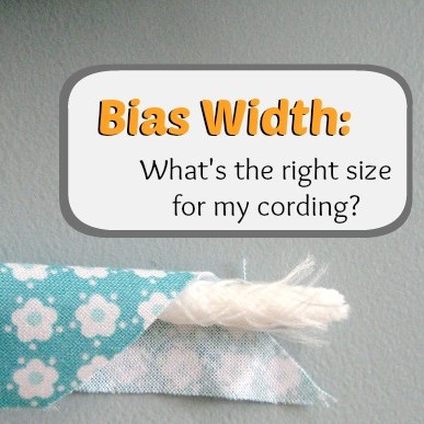 Bias Width | The Sewing Loft