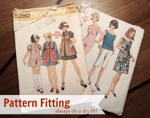 Pattern Fitting: Always Pre Fit |The Sewing Loft