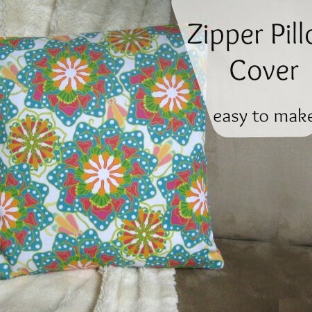 Create a zipper pillow cover | The Sewing Loft