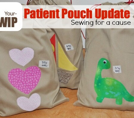 Patient Pouch Update- Our community helped deliver 172 Handmade Patient Pouches to children at the Wills Eye Hospital. It was a great community project!