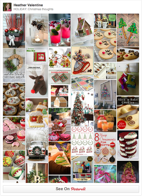 Christmas Thoughts on Pinterest The Sewing Loft
